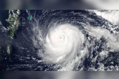 Ribut Tropika Teruk Nika dilaporkan sedikit menguat di Laut Filipina, timur wilayah Quezon, setakat 2 petang Ahad. Gambar hiasan