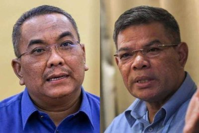 Sanusi (kiri) dan Saifuddin (kanan).