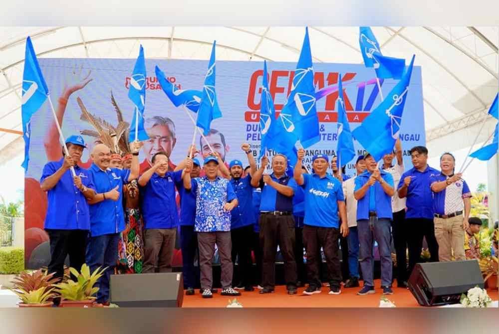 Bung Moktar ketika hadir pada Program Gerak17 UMNO Sabah kawasan Pantai Manis, Papar.