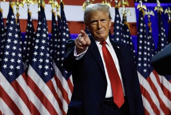 Trump mula tunjuk belang mahu lebih berkuasa di bawah pentadbiran penggal kedua beliau. - Foto Agensi