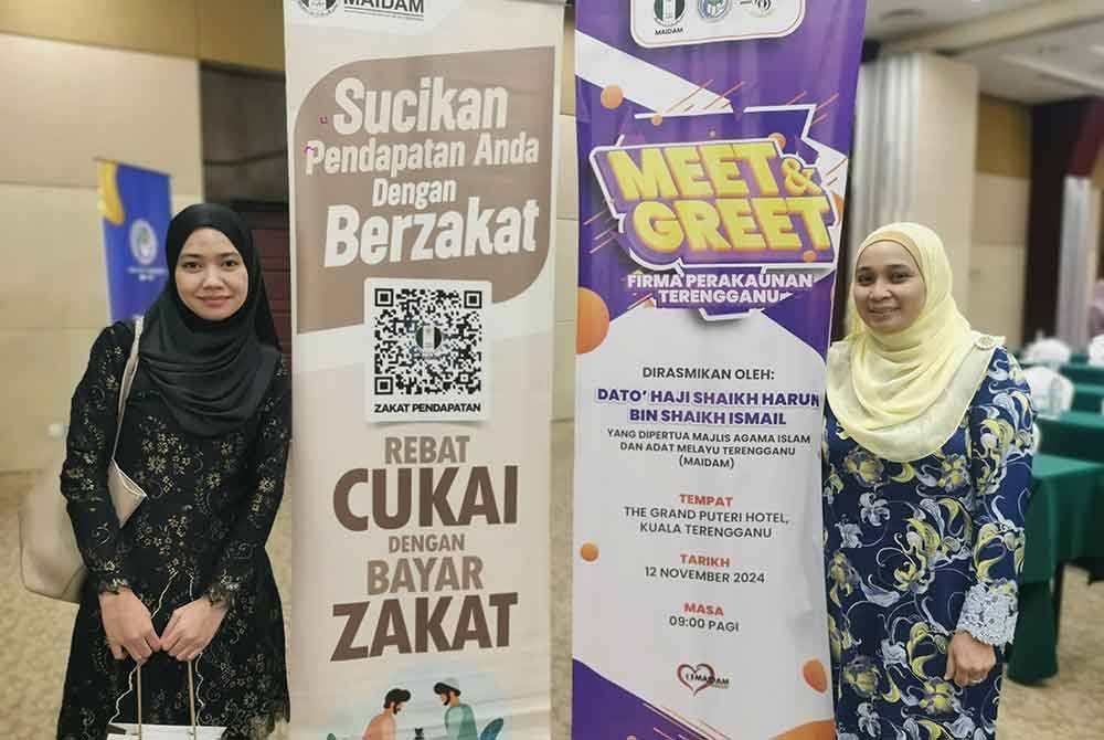 Antara peserta program program 'Meet & Greet' MAIDAM bersama wakil firma perakaunan dan percukaian Terengganu yang diadakan di Kuala Terengganu, pada Selasa.