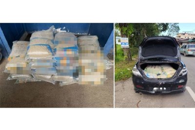 Seorang remaja lelaki berusia 15 tahun dicekup Batalion 9 Pasukan Gerakan Am (PGA) Kuala Terengganu dipercayai menjadi penghantar untuk menyeludup beras dari Thailand bagi pasaran tempatan di Simpangan Tiga Kampung Dangar, Pasir Mas pada Isnin.