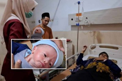 Pasangan berkenaan merancang untuk mengadakan kenduri kesyukuran selepas ini. Foto Agensi