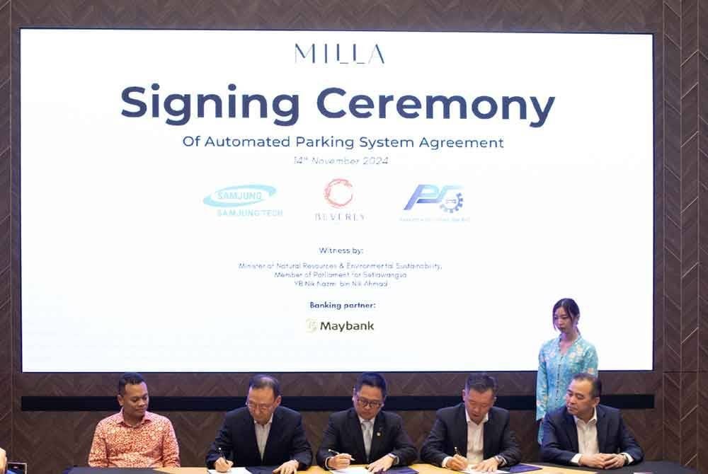 Beverly Group menjalin kerjasama dengan Parktech Solutions untuk memperkenalkan ACPS di Milla Residence, Quartz Wangsa Maju.