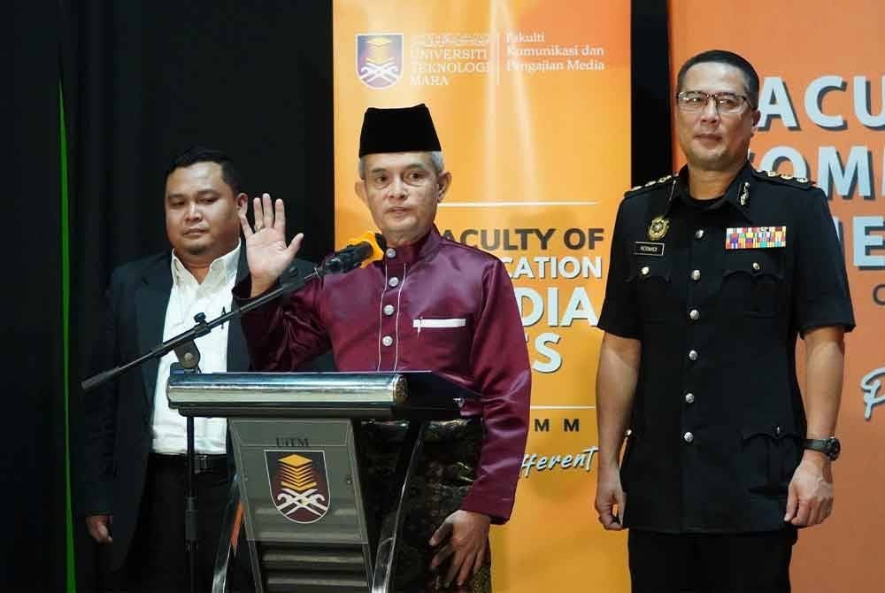 Majlis Ikrar Bebas Rasuah FKPM, di sini pada pagi Jumaat.