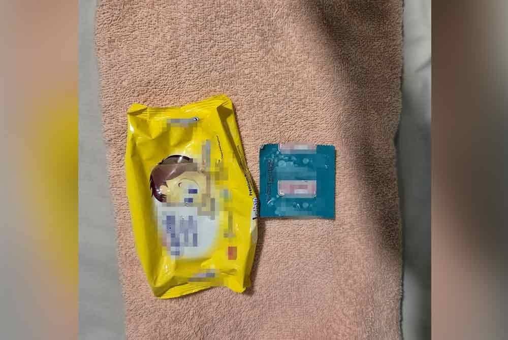 Antara barang yang dirampas polis dalam serbuan Op Noda di sebuah hotel di Sri Hartamas, pada Khamis.