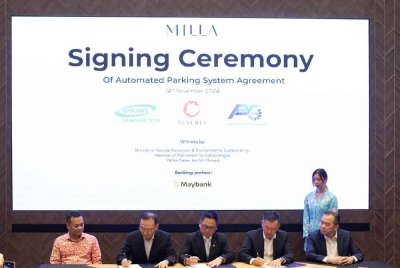 Beverly Group menjalin kerjasama dengan Parktech Solutions untuk memperkenalkan ACPS di Milla Residence, Quartz Wangsa Maju.