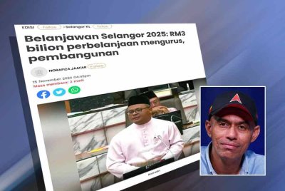 Laporan Sinar Harian pada Jumaat. Gambar kecil: Altimet