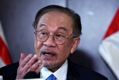 Anwar Ibrahim ketika sidang media sempena Sidang Kemuncak APEC 2024, di sini, hari ini - Foto: Bernama 