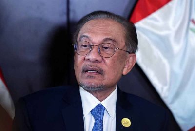 Anwar ketika sidang media sempena Sidang Kemuncak APEC 2024, di sini, hari ini. - Foto: Bernama