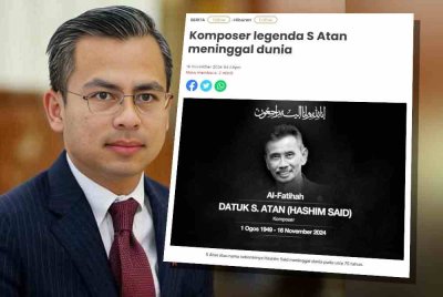 Fahmi Fadzil. Laporan Sinar Harian.