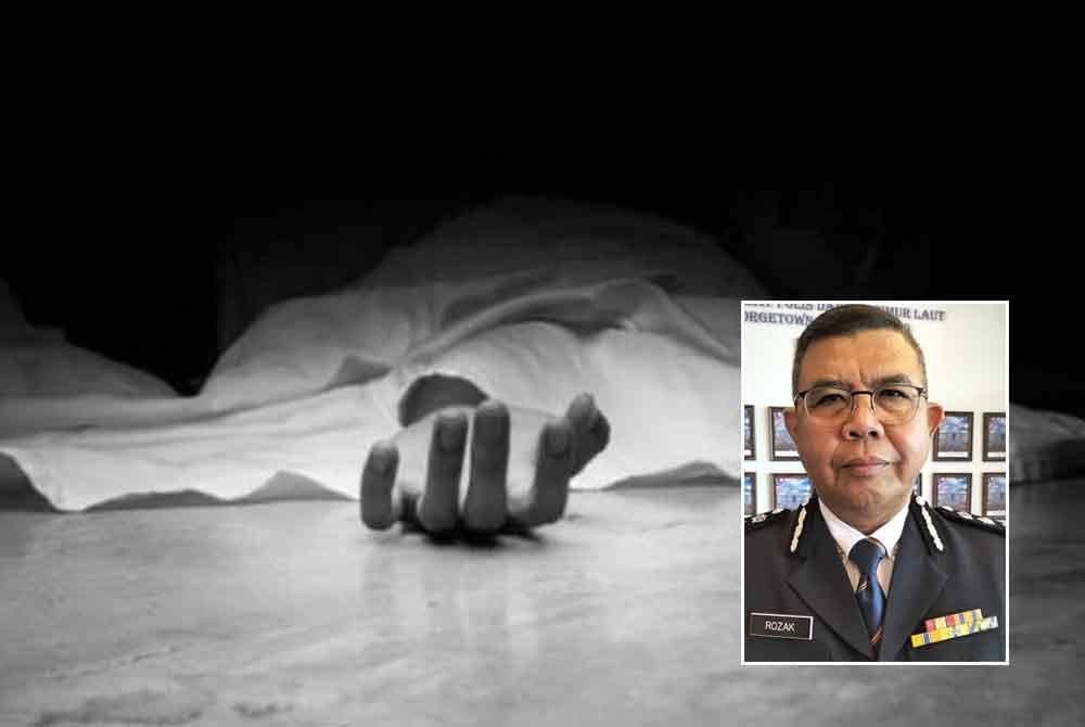 Mangsa yang berusia 14 tahun disahkan maut di lokasi kejadian. Gambar kecil: Abdul Rozak