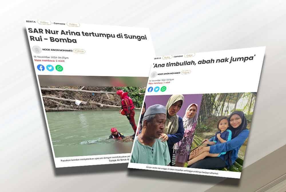 Laporan Sinar Harian.