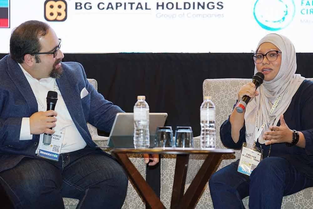 Firdaus (kanan) menjadi panel pada 4th Asia Pacific Family Business Summit 2024 yang diadakan pada Selasa.