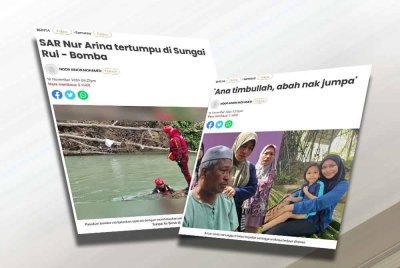 Laporan Sinar Harian.