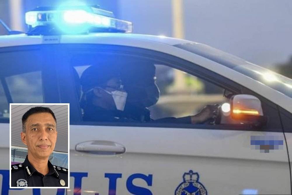 Gambar hiasan. (Gambar kecil: Asisten Komisioner Raiz Mukhliz Azman Aziz)