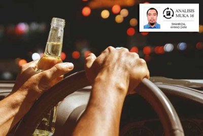 Sudah berapa banyak nyawa yang tidak bersalah menjadi mangsa pemandu mabuk. Gambar hiasan