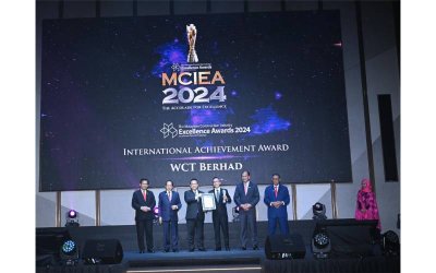Projek Pembangunan Lusail di Doha, Qatar, membawa kejayaan kepada WCT Berhad (WCTB) dipilih sebagai penerima Anugerah Pencapaian Antarabangsa sempena Anugerah Kecemerlangan Industri Pembinaan Malaysia (MCIEA) 2024