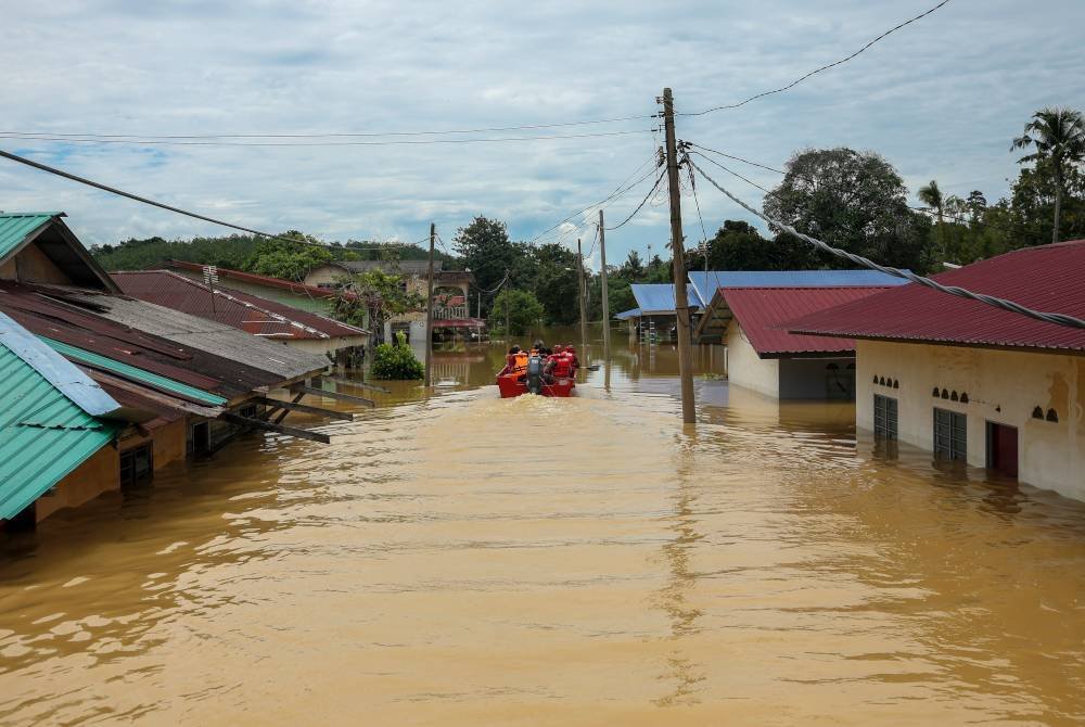 Pahang diramal banjir bermula Rabu hingga Sabtu ini susulan amaran hujan lebat tahap buruk dan waspada yang dikeluarkan Jabatan Meteorologi Malaysia (MetMalaysia).Gambar hiasan