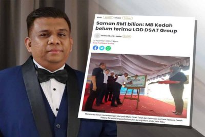 Azizul berkata DSAT telah mengarahkan barisan peguam mereka untuk menyerahkan LOD secara serahan tangan kepada MB Kedah pada Khamis.