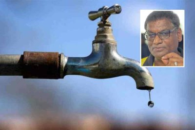 Seramai 37,000 pengguna di kawasan utara pantai di Pulau Pinang akan mengalami gangguan bekalan air berjadual selama 14 jam pada minggu hadapan. Gambar hiasan. Gamabr kecil: Pathmanathan