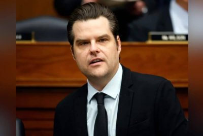Gaetz merupakan 'orang kuat' Trump. Foto Agensi