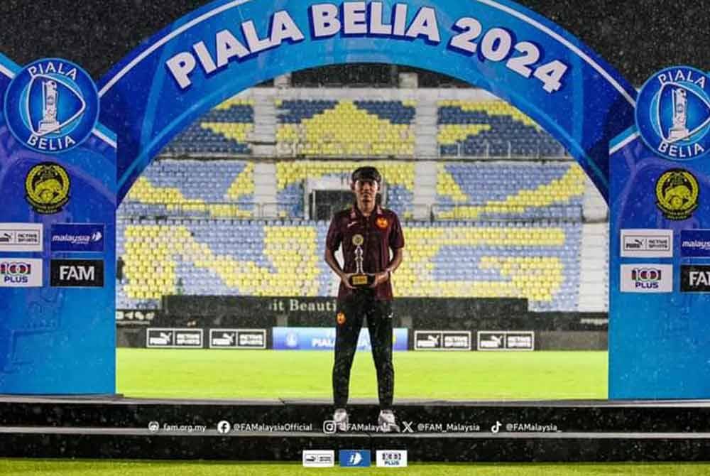 Muhammad Hatif penjaring terbanyak Piala Belia.