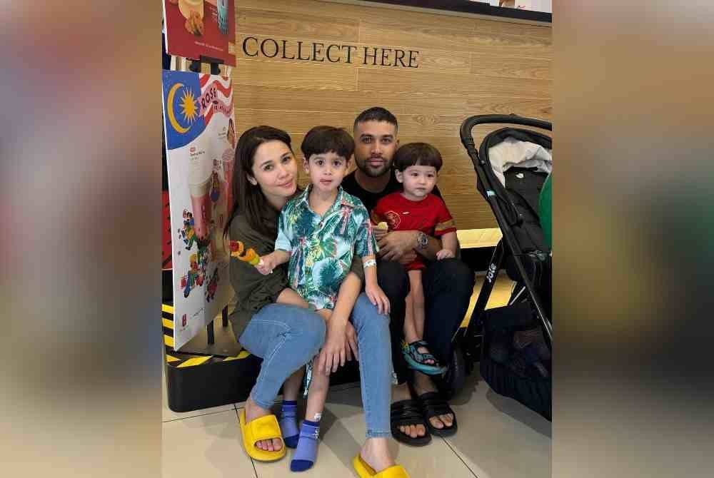 Emma dan Shazli masih mengekalkan hubungan baik demi anak-anak.