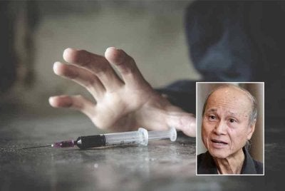 Hukuman yang lebih berat perlu dikenakan ke atas pengedar dadah, terutamanya yang menyasarkan golongan belia - Gambar hiasan, gambar kecil: Lee Lam Thye