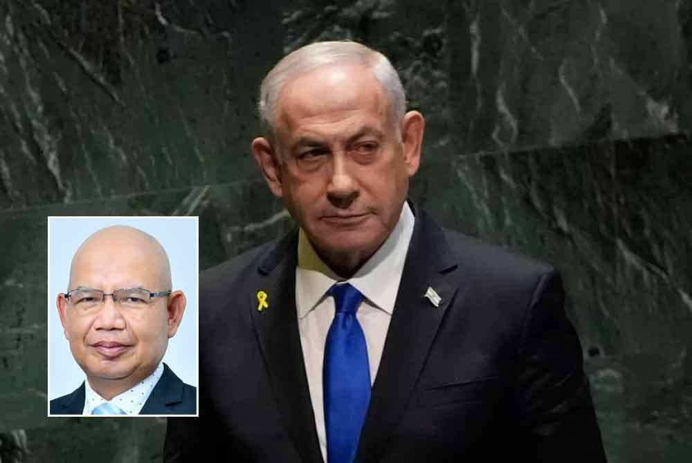 Netanyahu. Gambar kecil: Ahmad Marthada