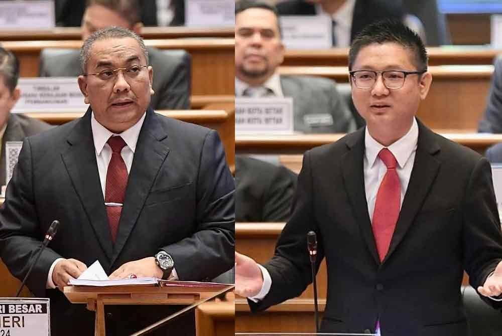 Muhammad Sanusi (kiri), Swee Leong