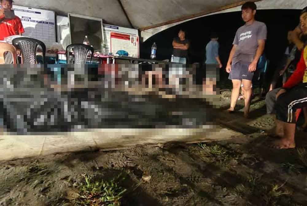 Mayat mangsa ditemukan terapung penduduk kira-kira 200 meter dari mangsa dilaporkan hilang.