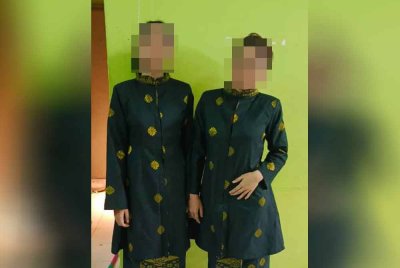 Polis menyelamatkan seorang remaja perempuan berusia 15 tahun (kanan) dipercayai diculik pada 18 November lalu.