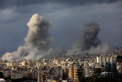 Serangan udara Israel di pinggir bandar selatan Beirut, Lubnan pada Isnin menyebabkan sekurang-kurangnya 36 orang terbunuh dan 17 orang lain cedera. Foto Xinhua