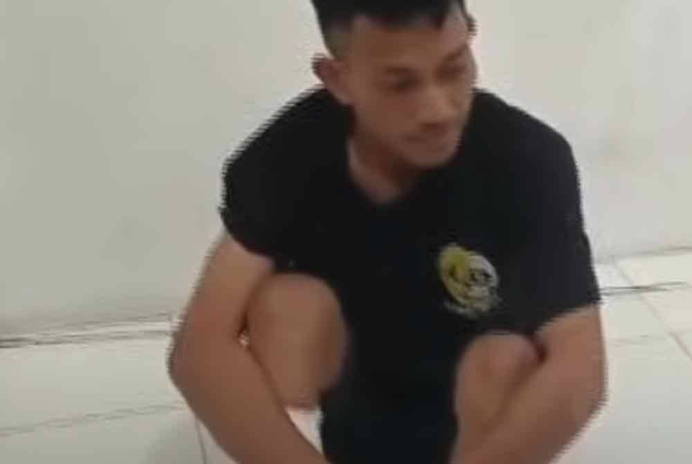 Suspek berjaya ditangkap. - Agensi