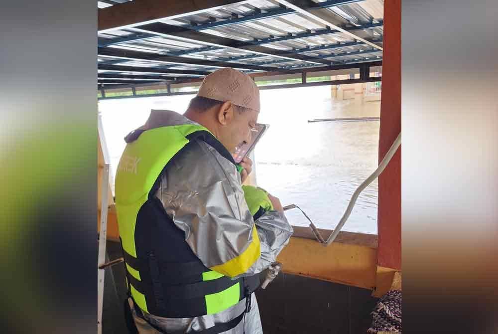 Mohd Nassuruddin menyertai misi bantuan di sempadan Malaysia-Thailand.