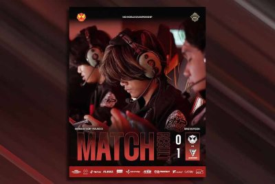 Foto Facebook Selangor Red Giants Esports