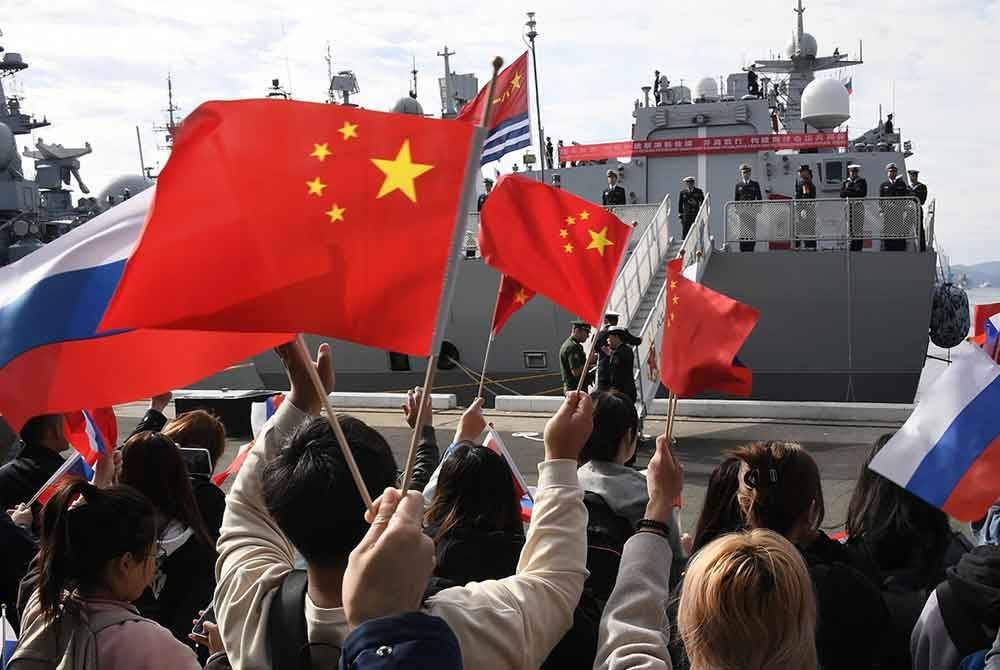 China dan sekutunya, Rusia terlibat latihan ketenteraan bersama terbesar pada September lalu.