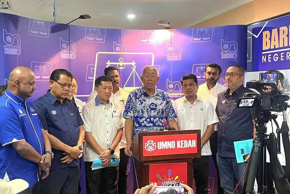 Mahdzir pada sidang akhbar pada petang Rabu.