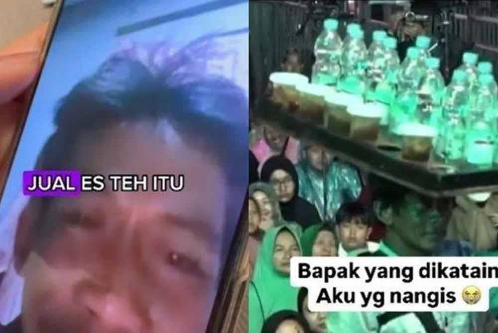 Rakaman tular peniaga air teh dihina sebelum ini. Foto Agensi