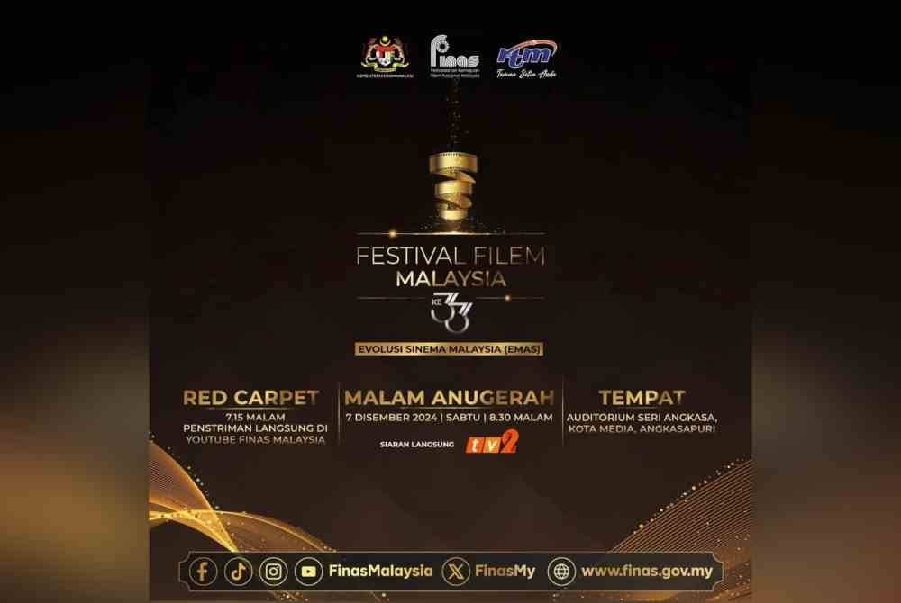 Festival Filem Malaysia ke-33 akan disiarkan secara langsung menerusi TV2 malam ini.
