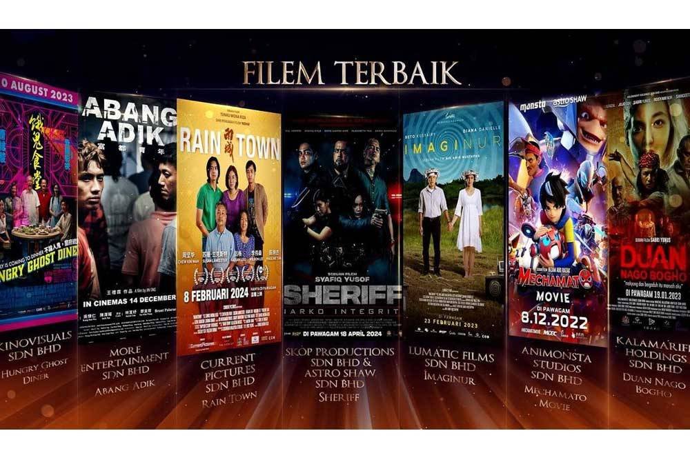 Buat pertama kalinya, tujuh buah filem tercalon dalam kategori utama, Filem Terbaik.