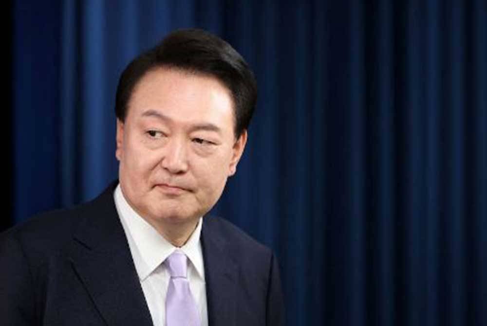 Suk Yeol bagaimanapun masih mahu terus memegang tampuk pemerintahan. Foto Agensi