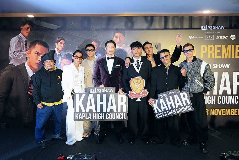 Amir Ahnaf pada malam gala Kahar: Kapla High Council di Kuala Lumpur baru-baru ini. FOTO AZRUL RAFIE (ASTRO)