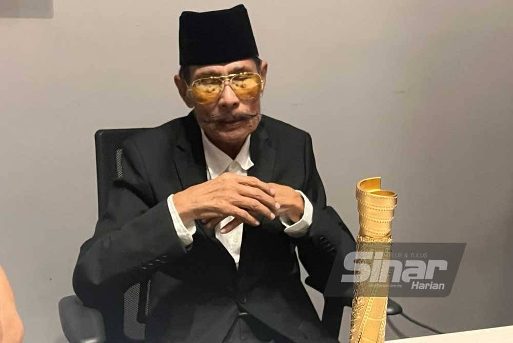 A Galak menerima anugerah pertama sepanjang lebih 60 tahun penglibatan dalam industri seni. FOTO SINAR HARIAN