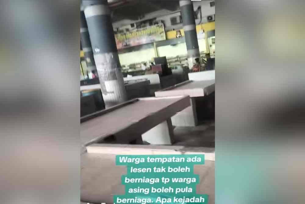 Tapak niaga peniaga tempatan kosong selepas MBSA menutup sementara operasi niaga di sana untuk laksana semakan lesen niaga.