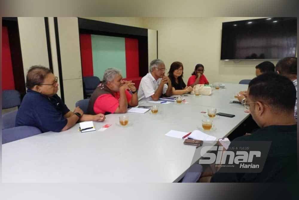 Sesi perbincangan PSM bersama Sinar Harian pada Selasa.