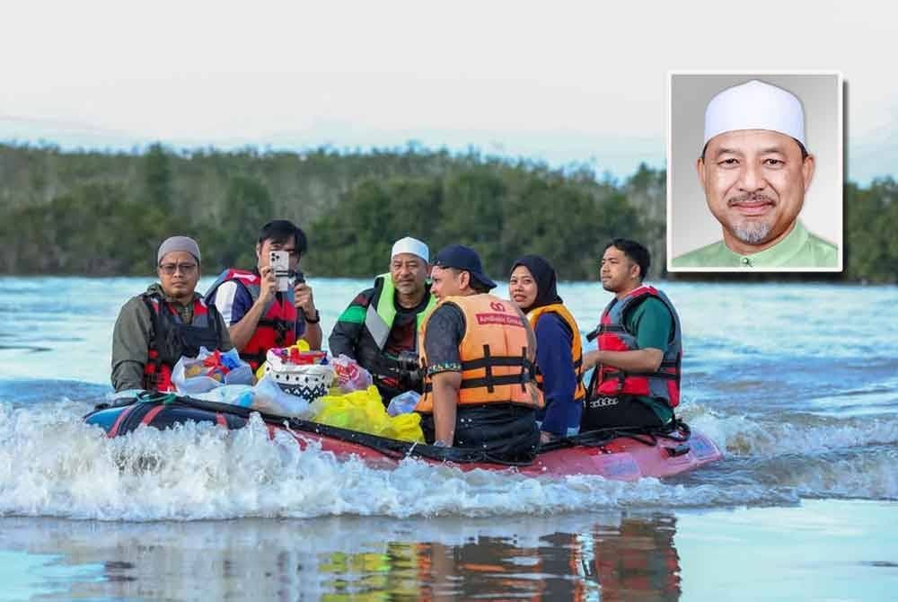 Kerajaan Kelantan menggesa pihak berkaitan supaya mengkaji semula perancangan pelaksanaan Projek Lembangan Sungai Bersepadu (PLSB) Sungai Golok secara berfasa, dengan penjadualan yang lebih teratur dan strategik. Gambar kecil: Mohd Nassuruddin