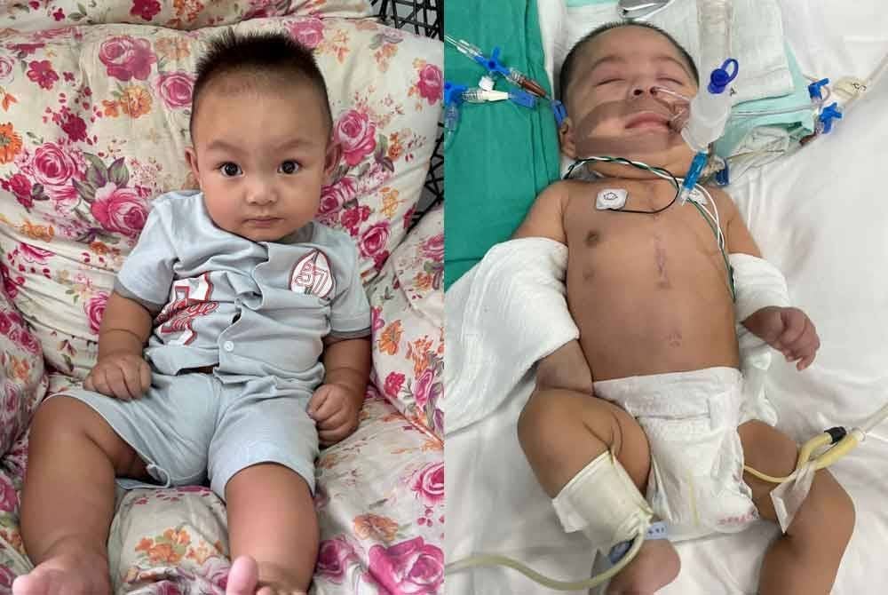 Dari kiri: Aniq Ziqri, Muhammad Asyraf Azriel