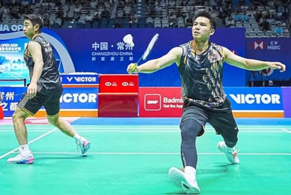 Sze Fei-Nur Izzuddin meneruskan momentum positif di Jelajah Dunia Akhir BWF 2024 di Hangzhou, China, pada Jumaat.